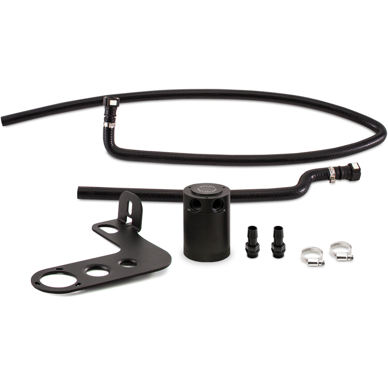 Mishimoto — Mishimoto 10-15 Chevrolet Camaro SS (Automatic) Baffled Oil Catch Can Kit - Black
Oil Catch Can Kit - view 7